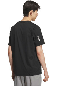 adidas camiseta montaña manga corta hombre XPLORIC CLIMACOOL EMBROIDERED vista trasera