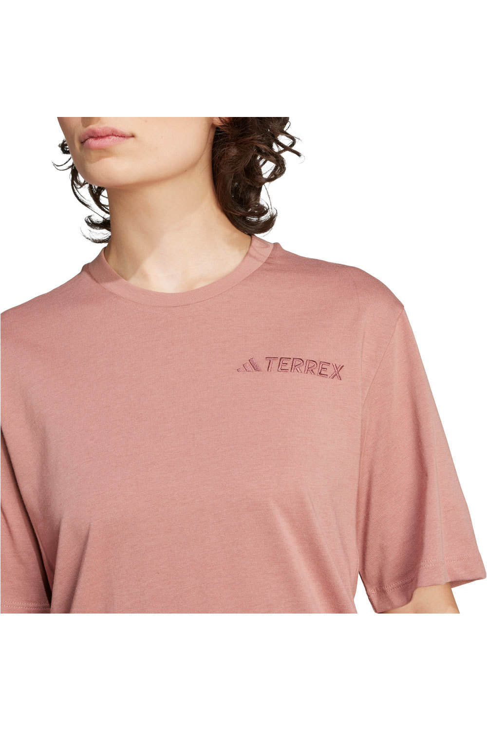 adidas camiseta montaña manga corta mujer manga corta Terrex Xploric Logo 03