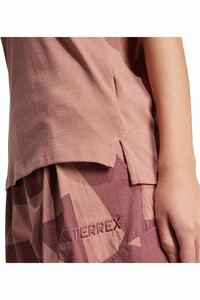 adidas camiseta montaña manga corta mujer manga corta Terrex Xploric Logo 04