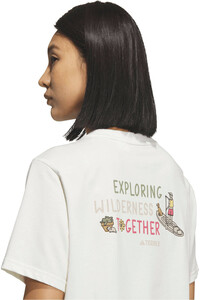 adidas camiseta montaña manga corta mujer MT W GFX T vista detalle