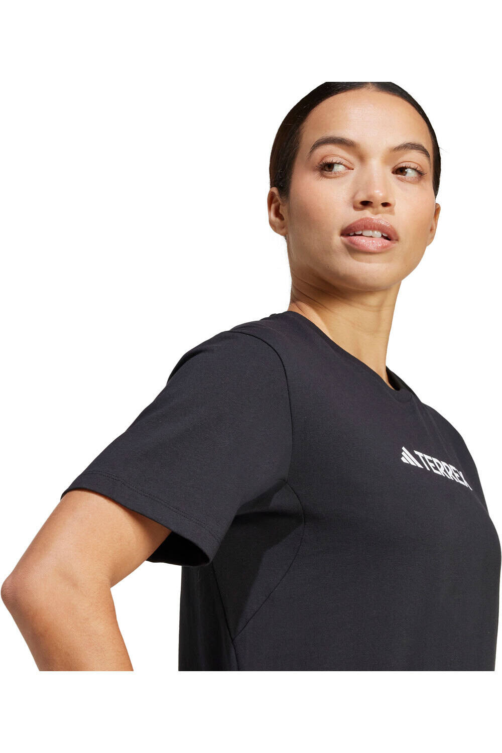 adidas camiseta montaña manga corta mujer TERREX CLASSIC LOGO 03