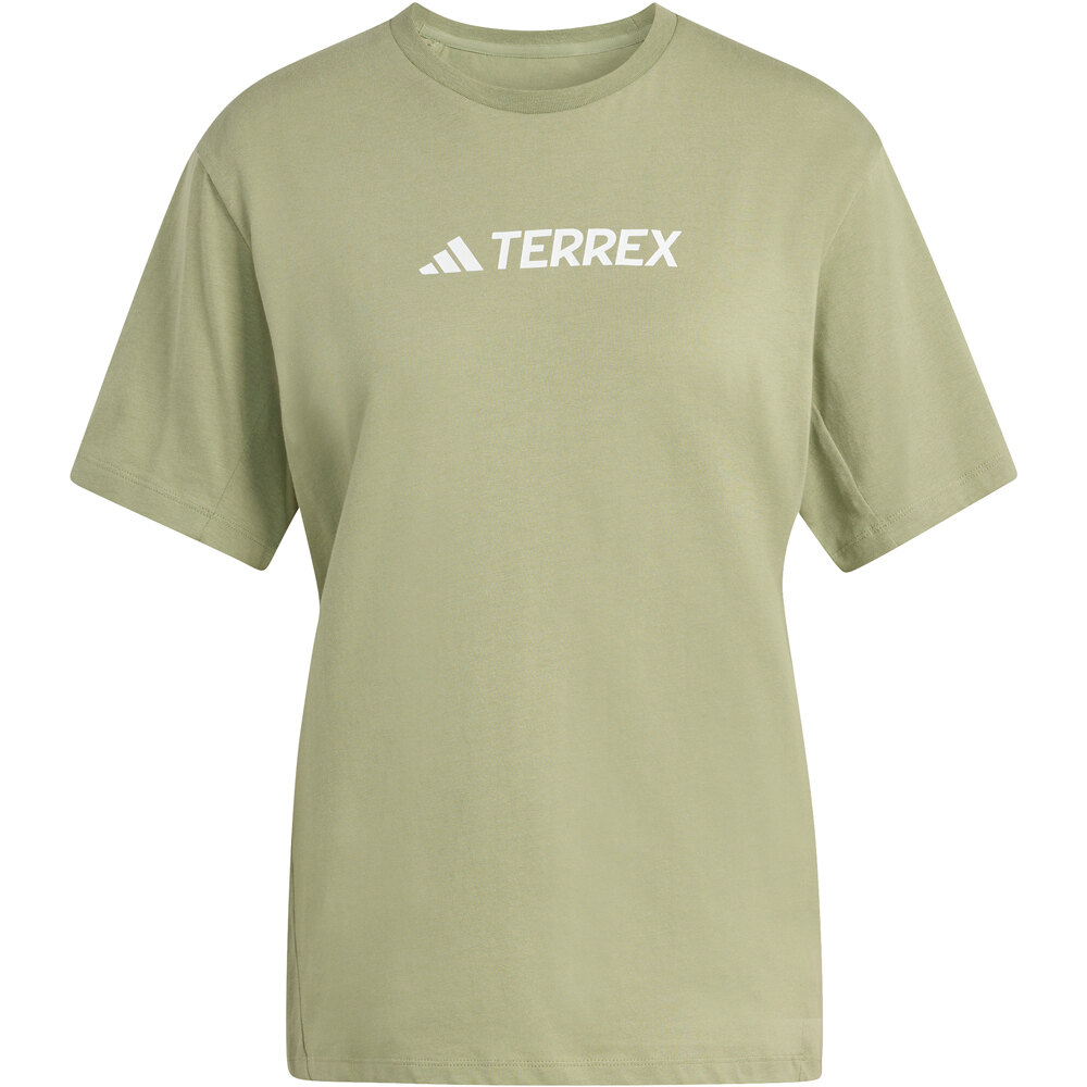 adidas camiseta montaña manga corta mujer TERREX CLASSIC LOGO 04