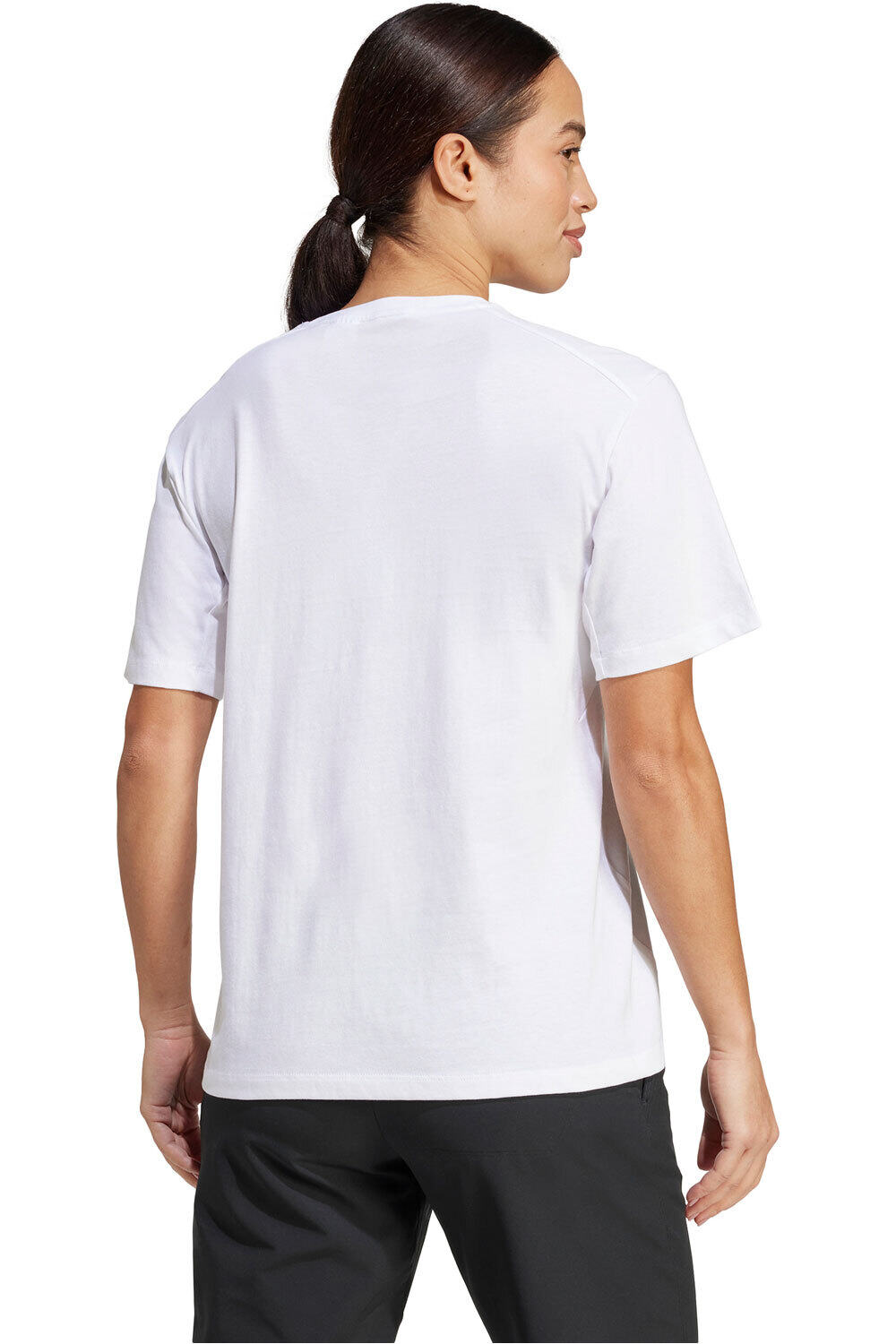 adidas camiseta montaña manga corta mujer TERREX CLASSIC LOGO vista trasera