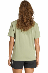 adidas camiseta montaña manga corta mujer TERREX CLASSIC LOGO vista trasera