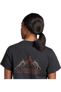 adidas camiseta montaña manga corta mujer Terrex Graphic 04