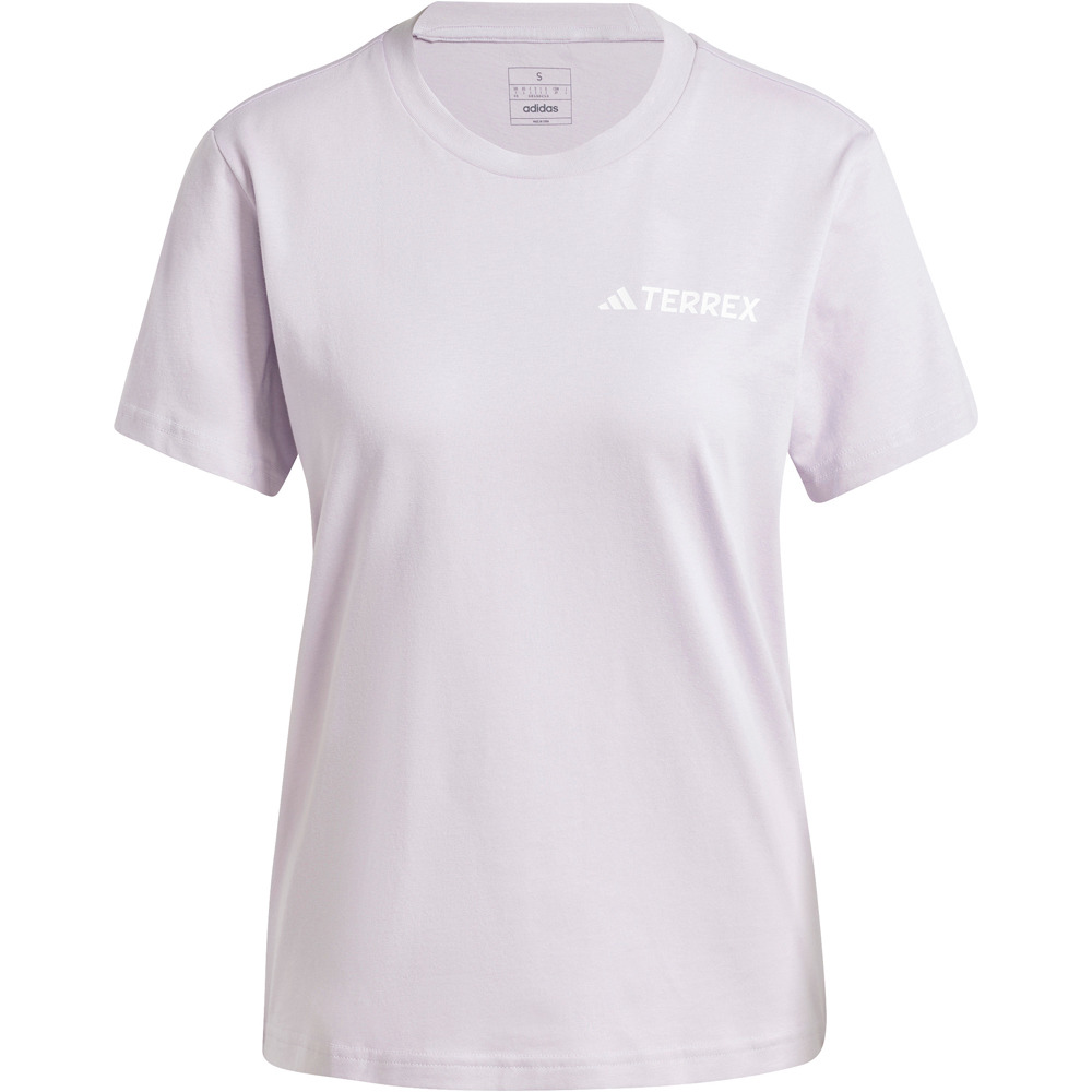 adidas camiseta montaña manga corta mujer Terrex Graphic 05
