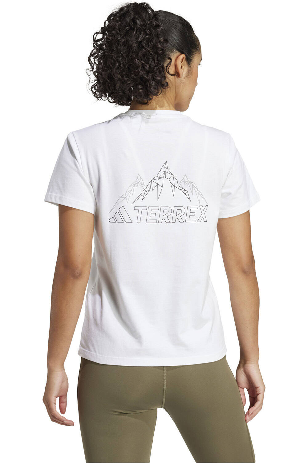adidas camiseta montaña manga corta mujer TX MOUNTAIN TEE vista trasera