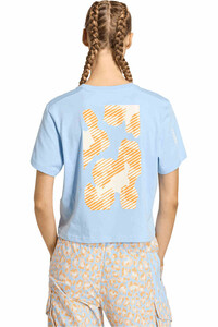 adidas camiseta montaña manga corta mujer W MT TEE MP vista trasera