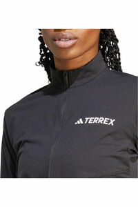 adidas camiseta montaña manga larga mujer TERREX MULTI CLIMACOOL 1/2 ZIP 03
