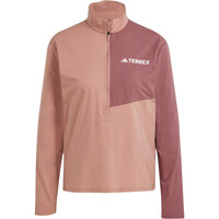 adidas camiseta montaña manga larga mujer Terrex Multi Climacool 1/2 Zip 05