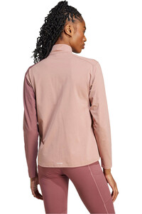 adidas camiseta montaña manga larga mujer Terrex Multi Climacool 1/2 Zip vista trasera