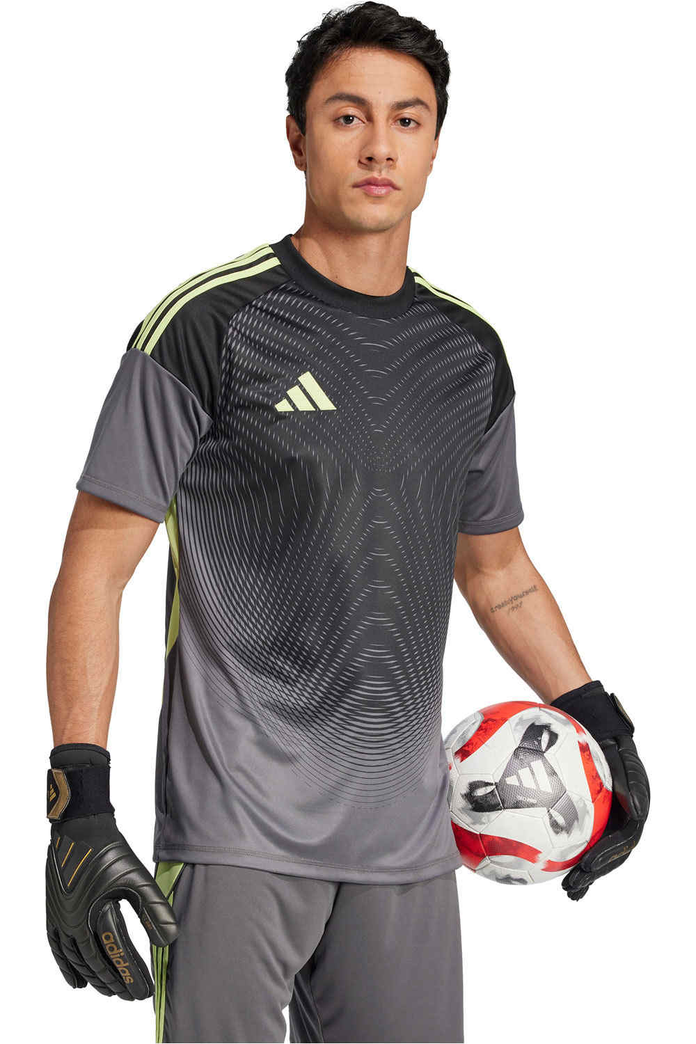 adidas camiseta portero T25 C GK JSY M vista detalle