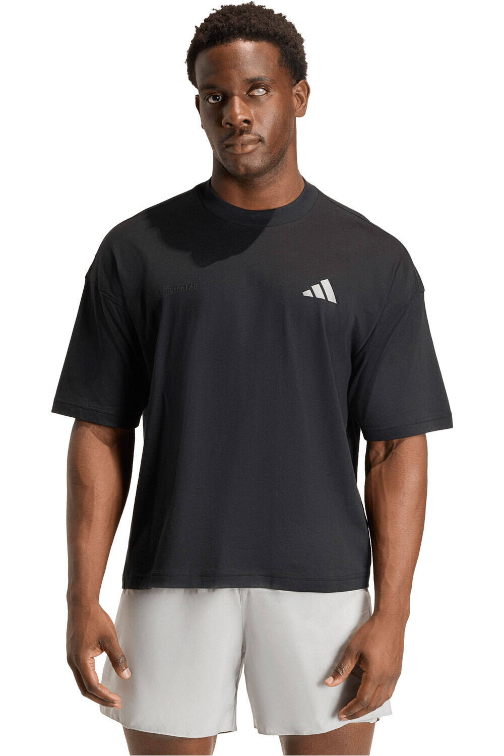 adidas camiseta técnica manga corta hombre ADI365 CHEERING vista frontal