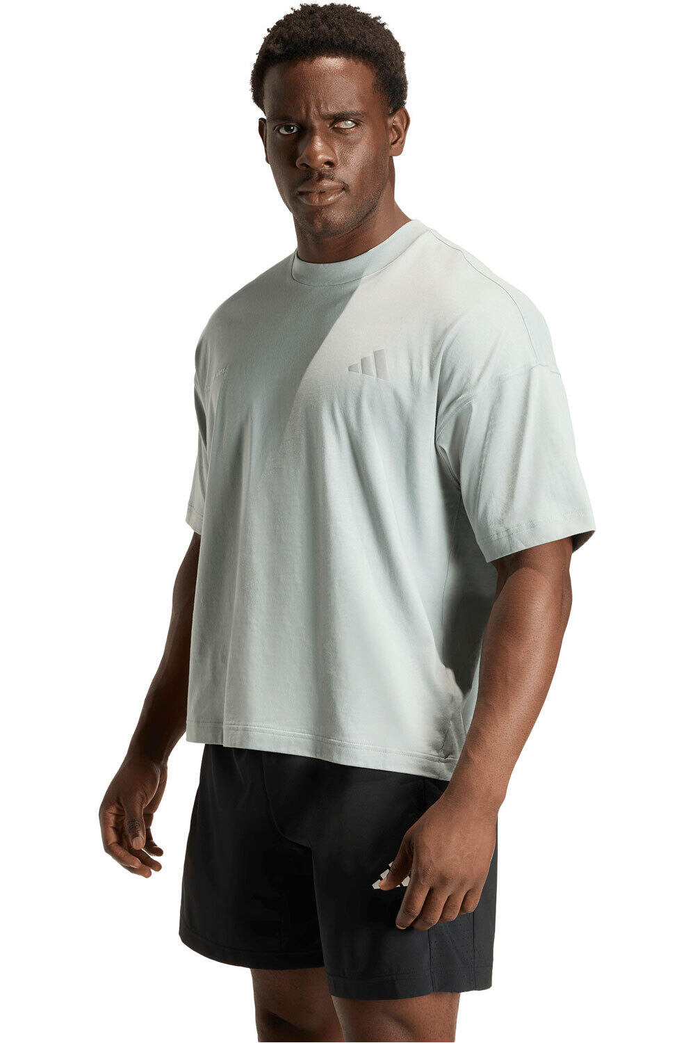 adidas camiseta técnica manga corta hombre ADI365 CHEERING vista frontal