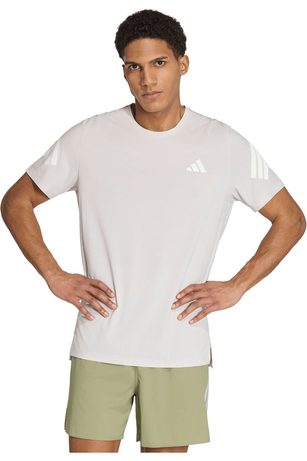 adidas camiseta técnica manga corta hombre ADI365 CLIMACOOL vista frontal