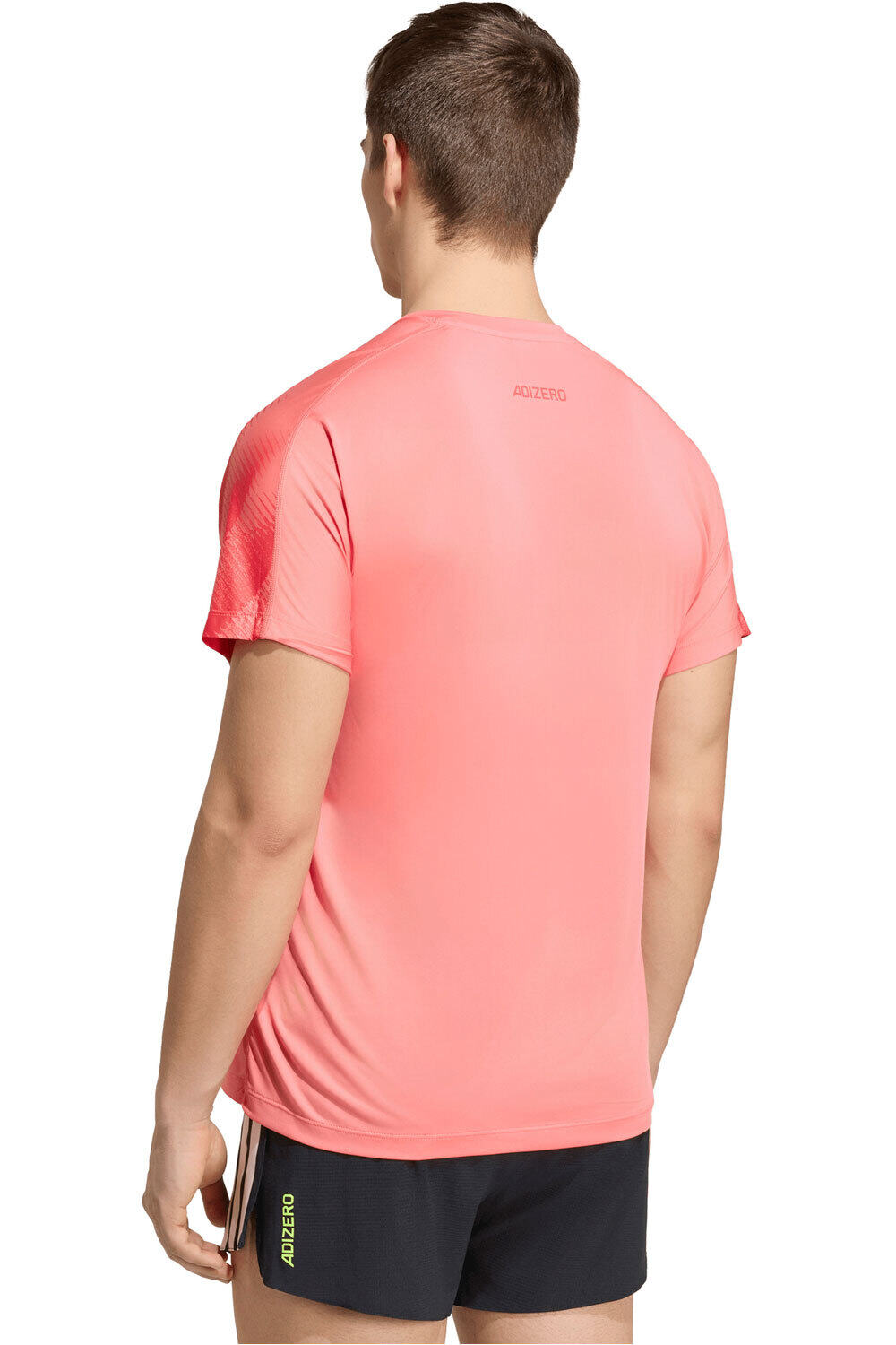 adidas camiseta técnica manga corta hombre ADIZERO ASPYRE UNITEFIT vista trasera