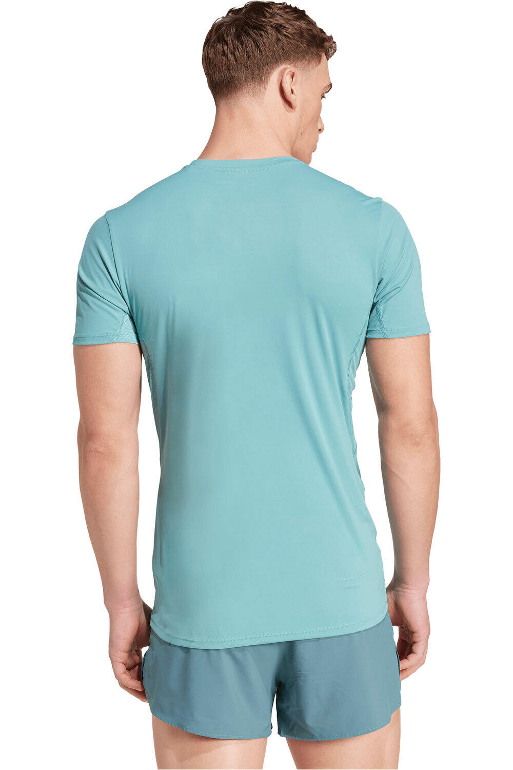 adidas camiseta técnica manga corta hombre ADIZERO vista trasera