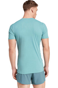 adidas camiseta técnica manga corta hombre ADIZERO vista trasera