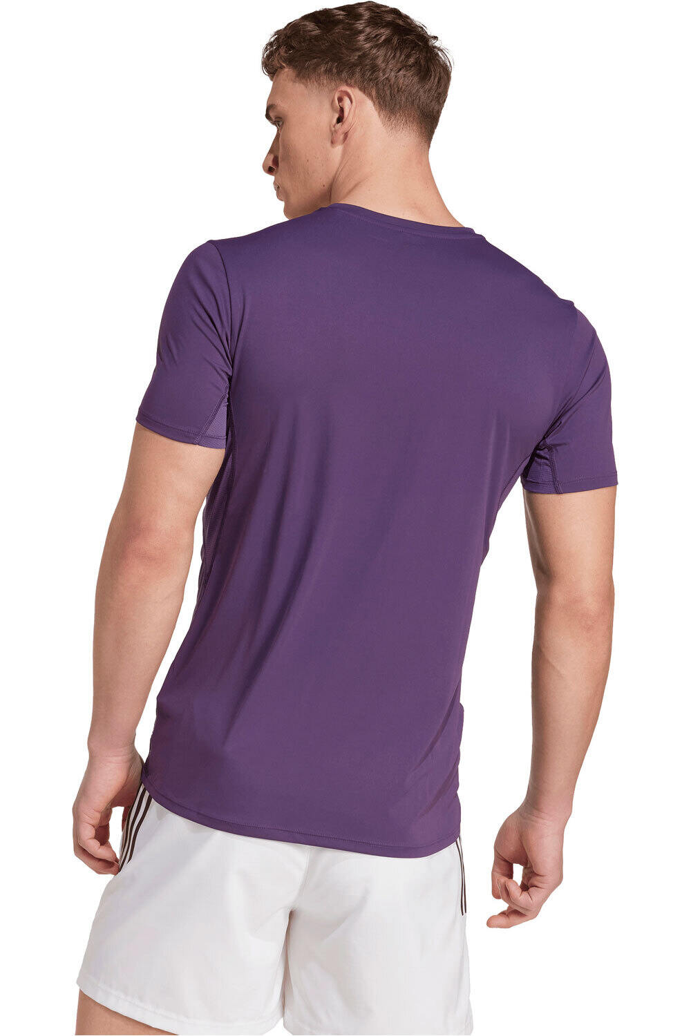 adidas camiseta técnica manga corta hombre ADIZERO vista trasera