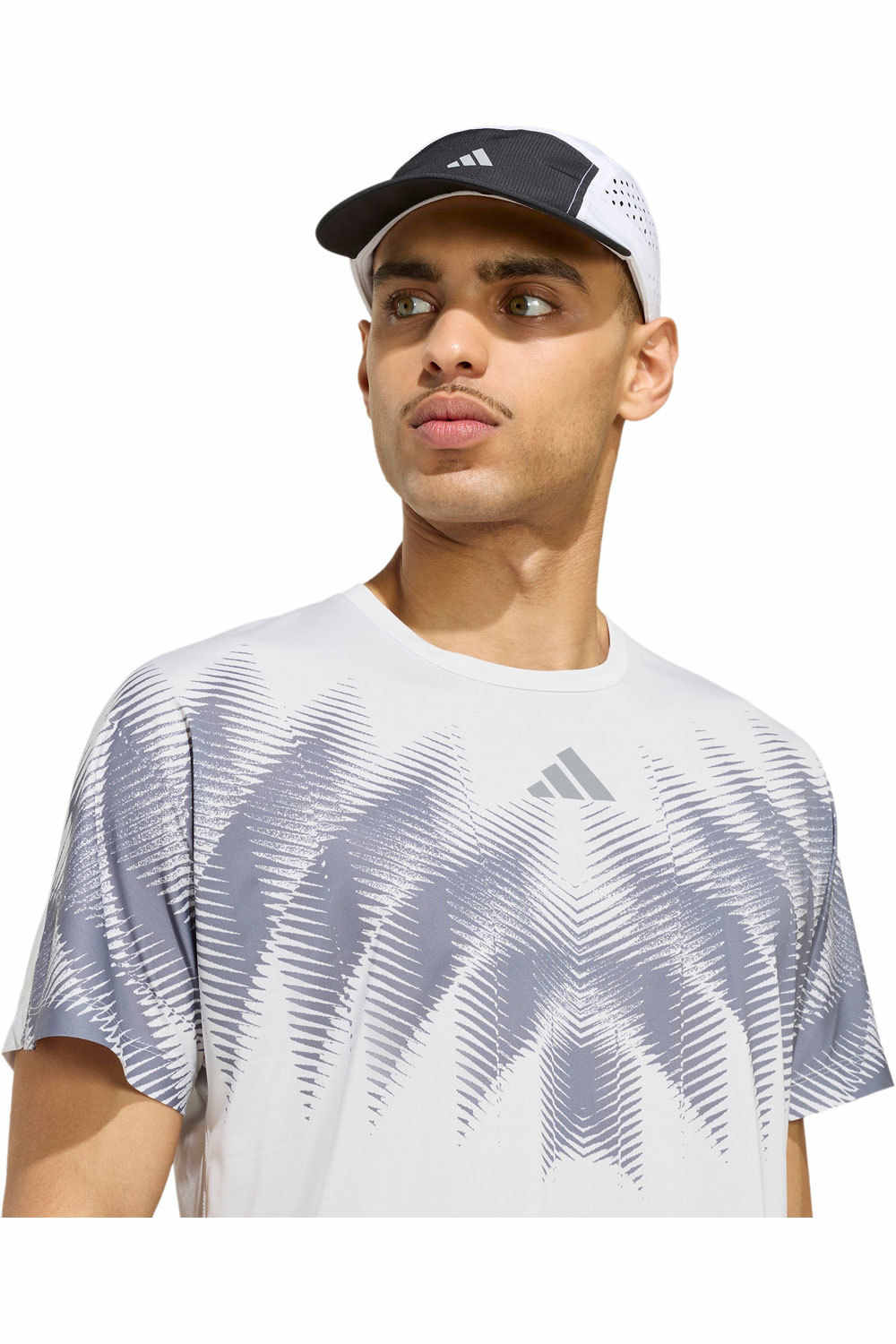 adidas camiseta técnica manga corta hombre ASPYRE TEE UF vista detalle