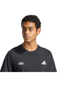 adidas camiseta técnica manga corta hombre M RUN ESS G T vista detalle