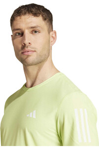 adidas camiseta técnica manga corta hombre OTR B TEE vista detalle