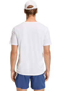 adidas camiseta técnica manga corta hombre Run Ess Tee M vista trasera