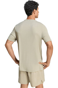 adidas camiseta técnica manga corta hombre Run Ess Tee M vista trasera