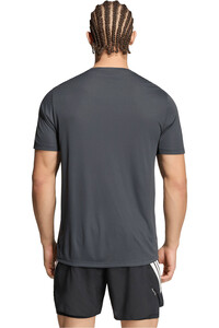 adidas camiseta técnica manga corta hombre Run Ess Tee M vista trasera
