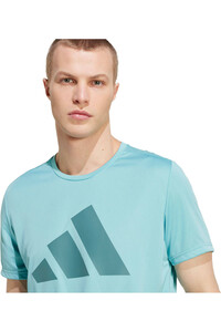 adidas camiseta técnica manga corta hombre RUN IT TEE vista detalle
