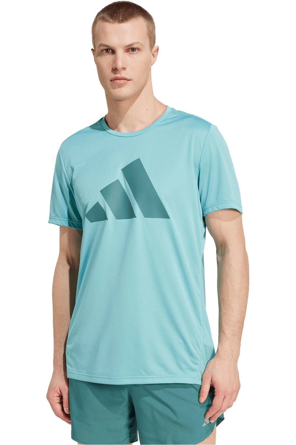 adidas camiseta técnica manga corta hombre RUN IT TEE vista frontal