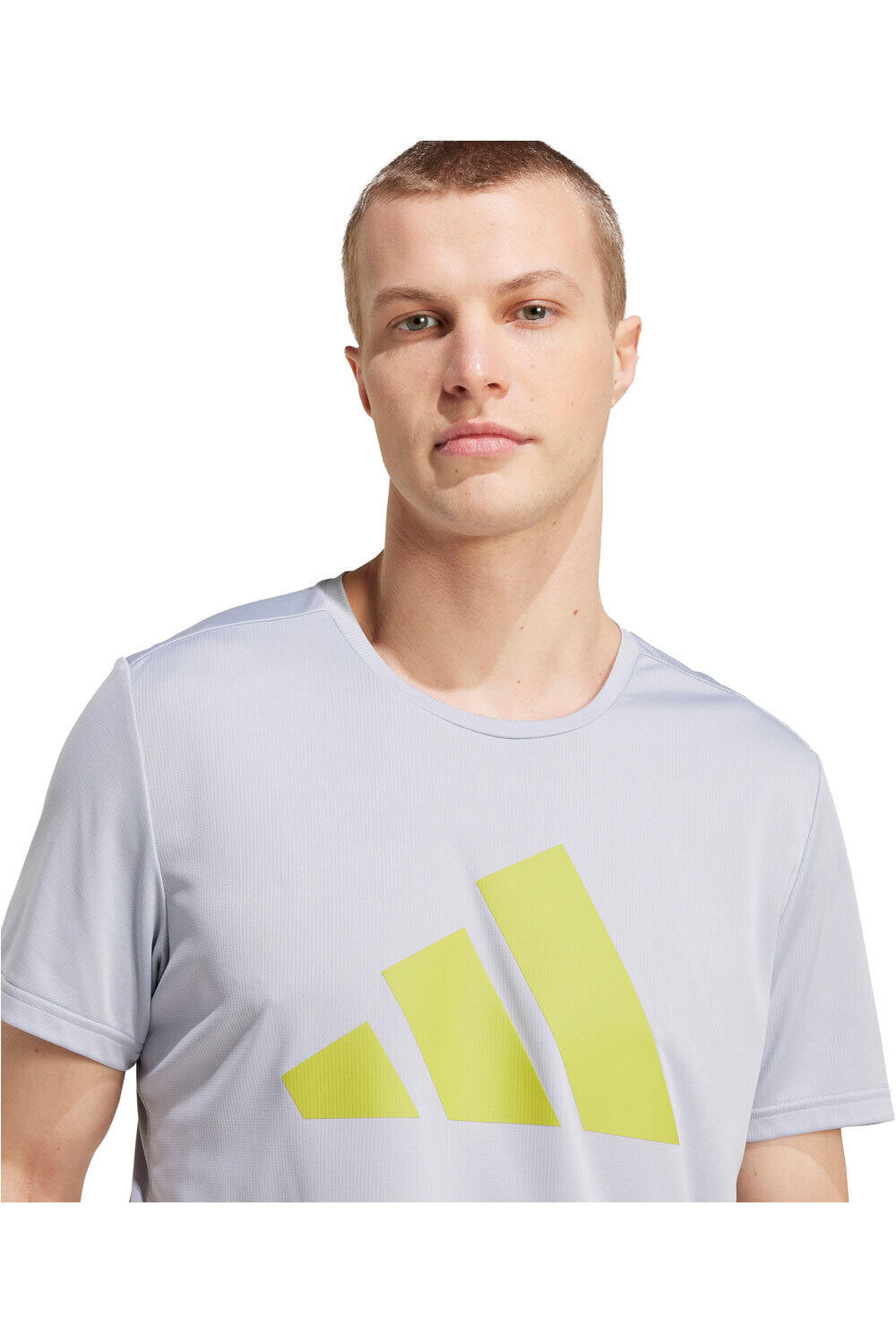 adidas camiseta técnica manga corta hombre RUN IT vista detalle