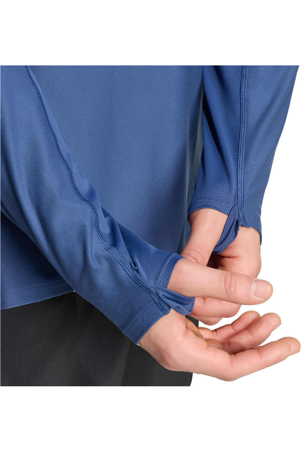 adidas camiseta técnica manga larga hombre ADI365/// ZIP M vista detalle