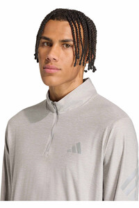 adidas camiseta técnica manga larga hombre ADI365/// ZIP M vista detalle