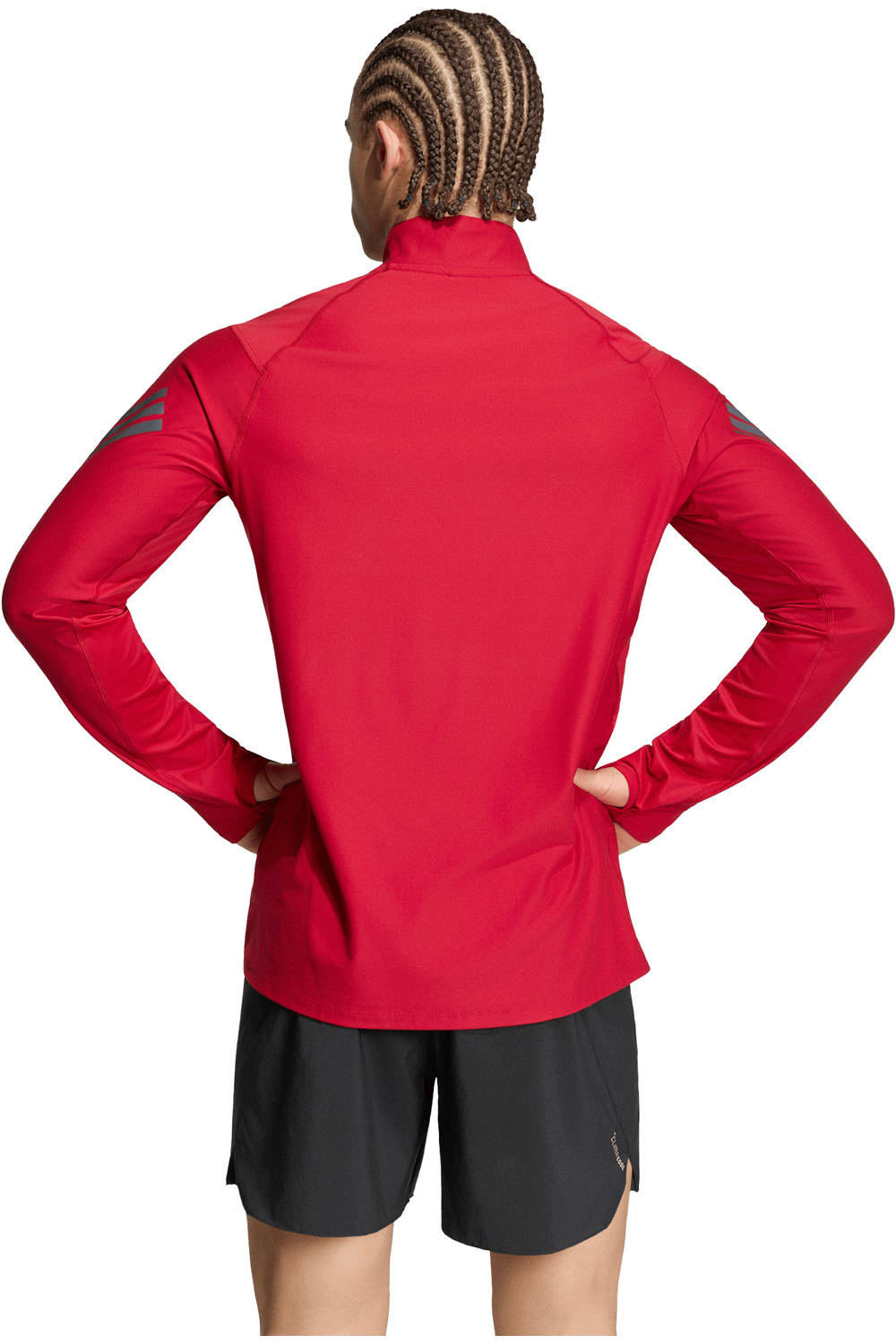 adidas camiseta técnica manga larga hombre ADI365/// ZIP M vista trasera