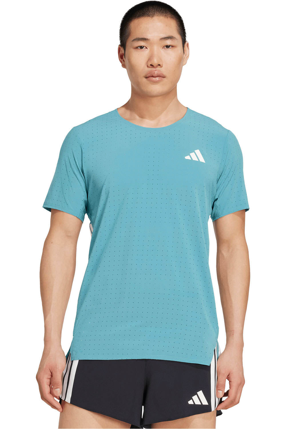 adidas camiseta técnica manga larga hombre ADIZERO TEE M vista frontal