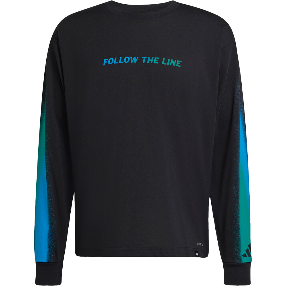 adidas camiseta técnica manga larga hombre FLW T LINE  LST 04