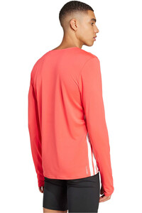 adidas camiseta técnica manga larga hombre manga larga Adizero Running vista trasera