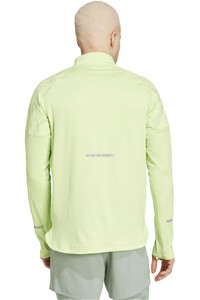 adidas camiseta técnica manga larga hombre ULT HIVIS 1/2 M vista trasera