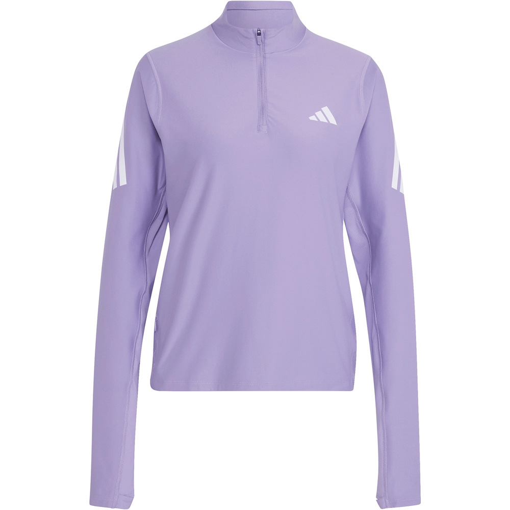 adidas camiseta técnica manga larga mujer ADI365/// ZIP W 04