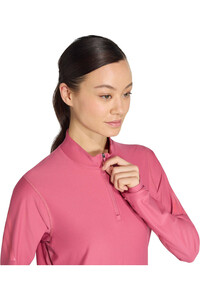 adidas camiseta técnica manga larga mujer ADI365/// ZIP W vista detalle
