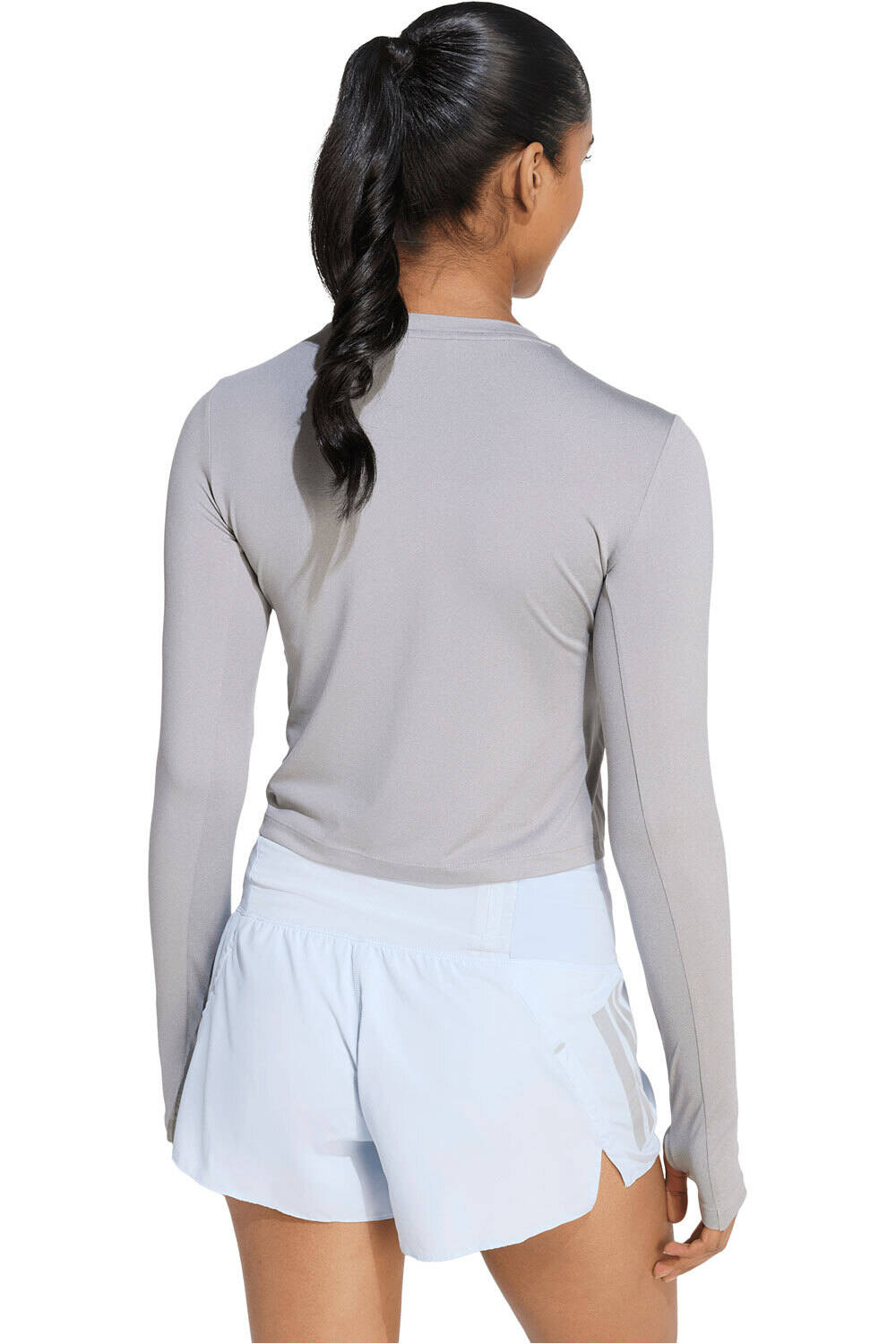 adidas camiseta técnica manga larga mujer RUNNING ADI365 ESSENTIALS vista trasera