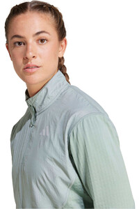 adidas camiseta técnica manga larga mujer ULT HIVIS 1/2 W vista detalle