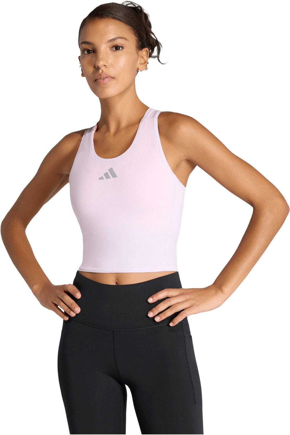 adidas camiseta técnica tirantes mujer ADI365 CHEERING vista frontal