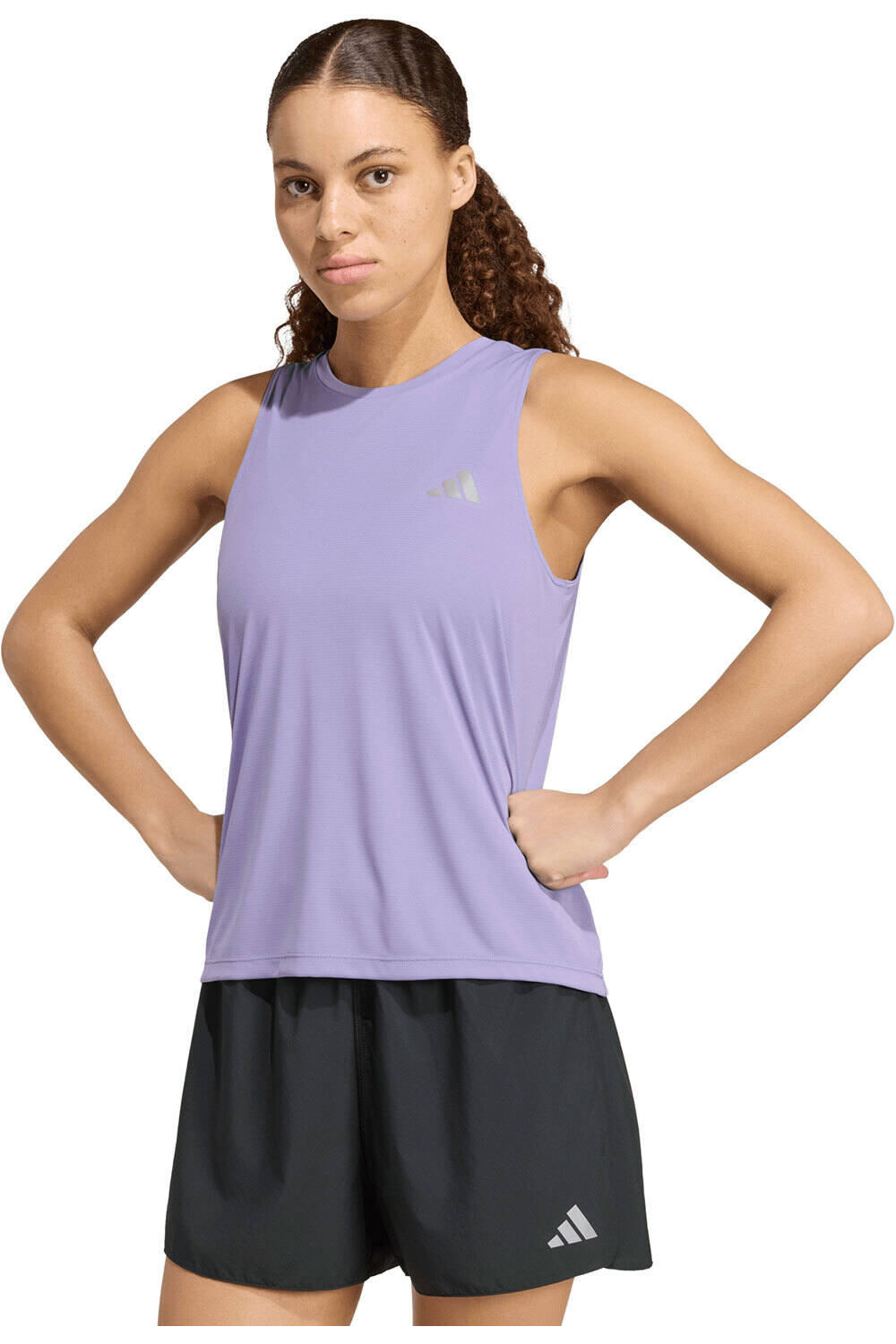 adidas camiseta técnica tirantes mujer ADI365 RUNNING ESSENTIALS vista frontal