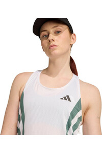 adidas camiseta técnica tirantes mujer ADIZERO ARCHIVE vista detalle