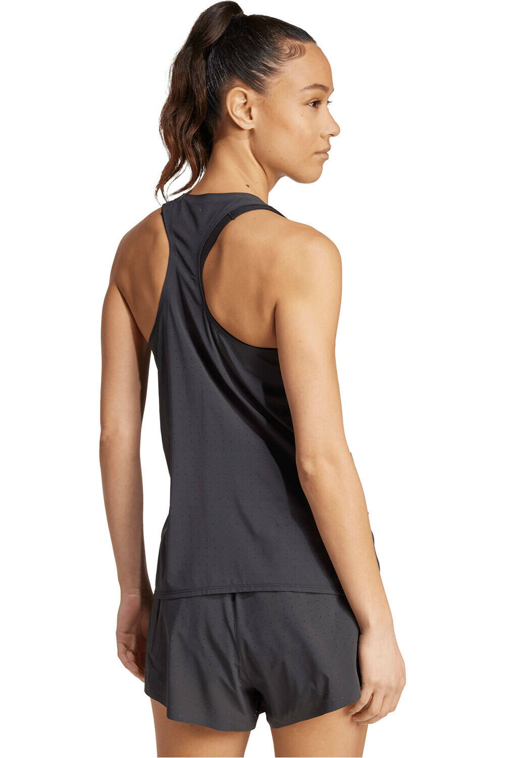 adidas camiseta técnica tirantes mujer Adizero Road to Records vista trasera