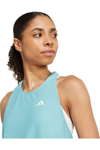 adidas camiseta técnica tirantes mujer OWN THE RUN vista detalle