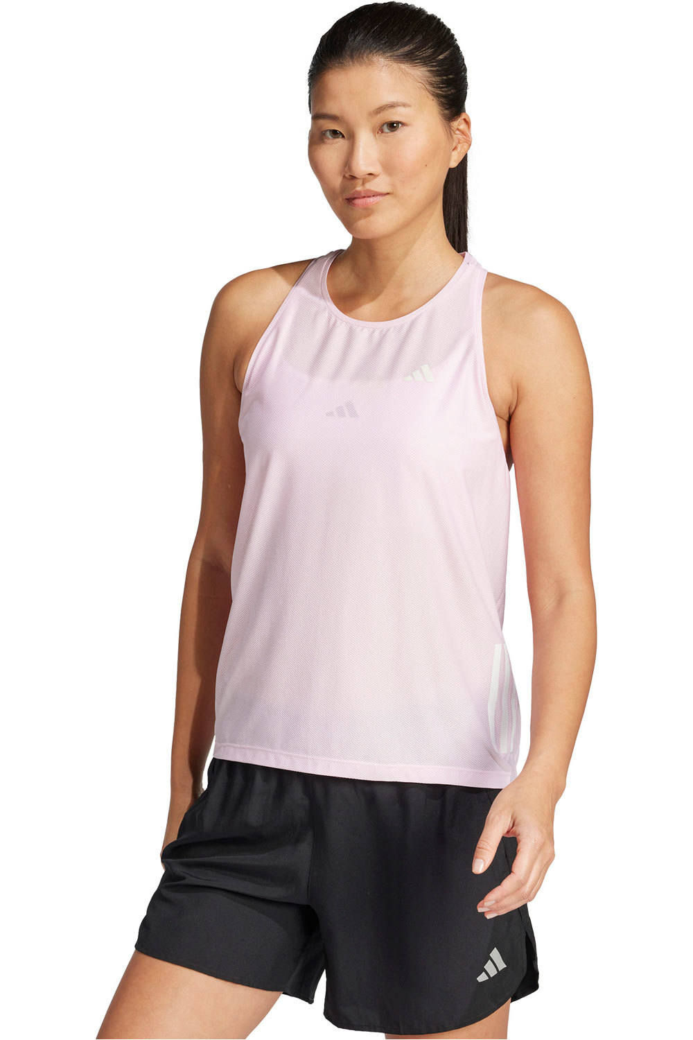 adidas camiseta técnica tirantes mujer Own the Run vista frontal