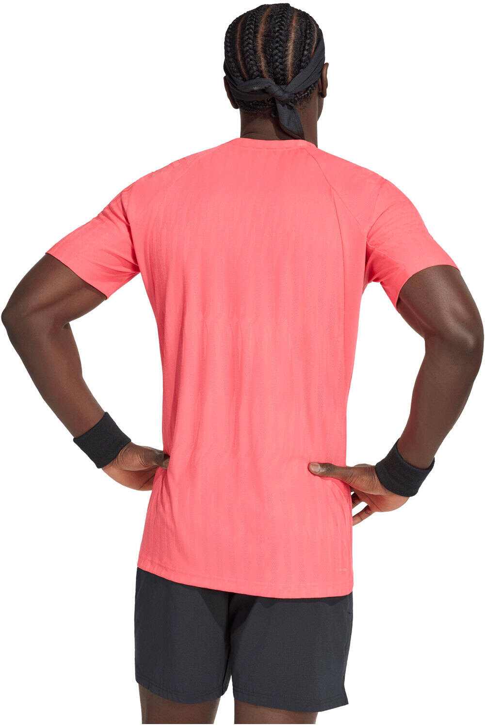 adidas camiseta tenis manga corta hombre CAMISETA FREELIFT PUR vista trasera